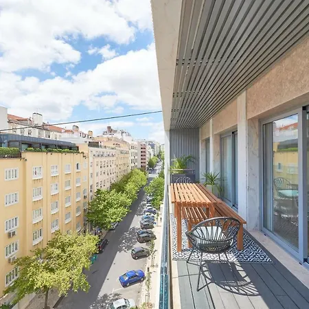 Roof Terrace Rodrigues Sampaio Lisbon